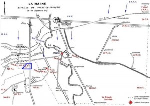 le 78e RI à la bataille de la Marne en septembre 1914
