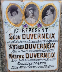 Léon Duverneix, décédé à 27 ans des suites de la guerre